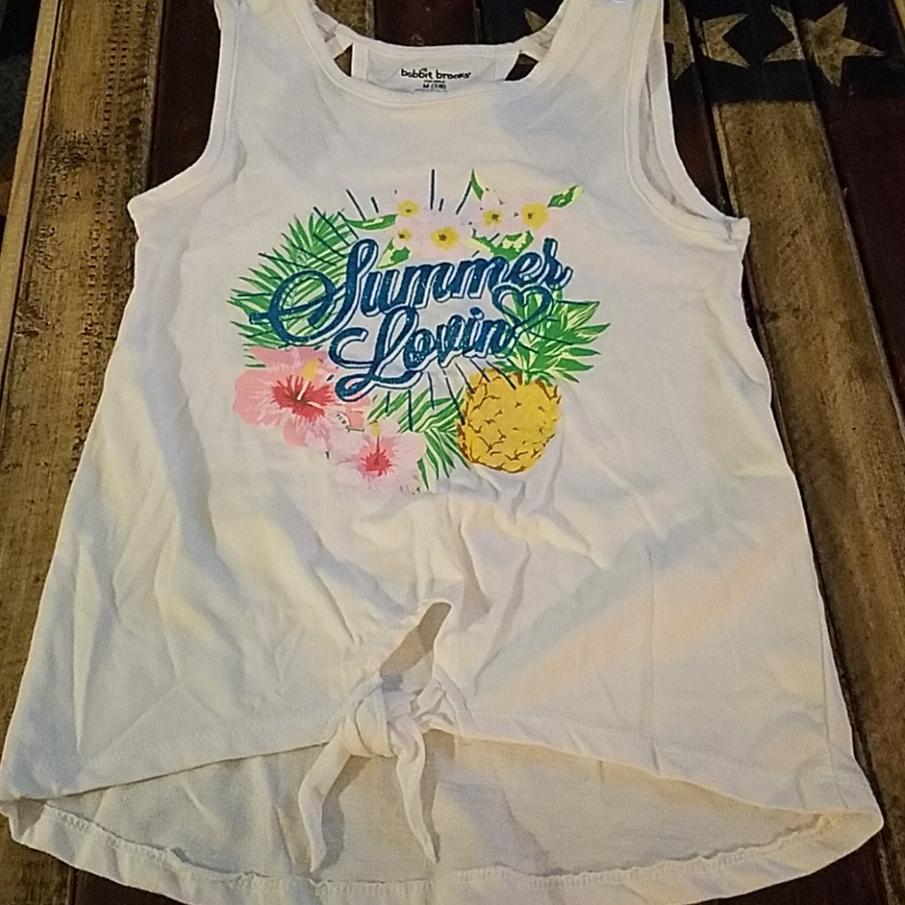 NWOT Bobbie Brooks Girls Tank Top - M